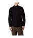 Mens chest pocket long-sleeved formal shirt black Burton