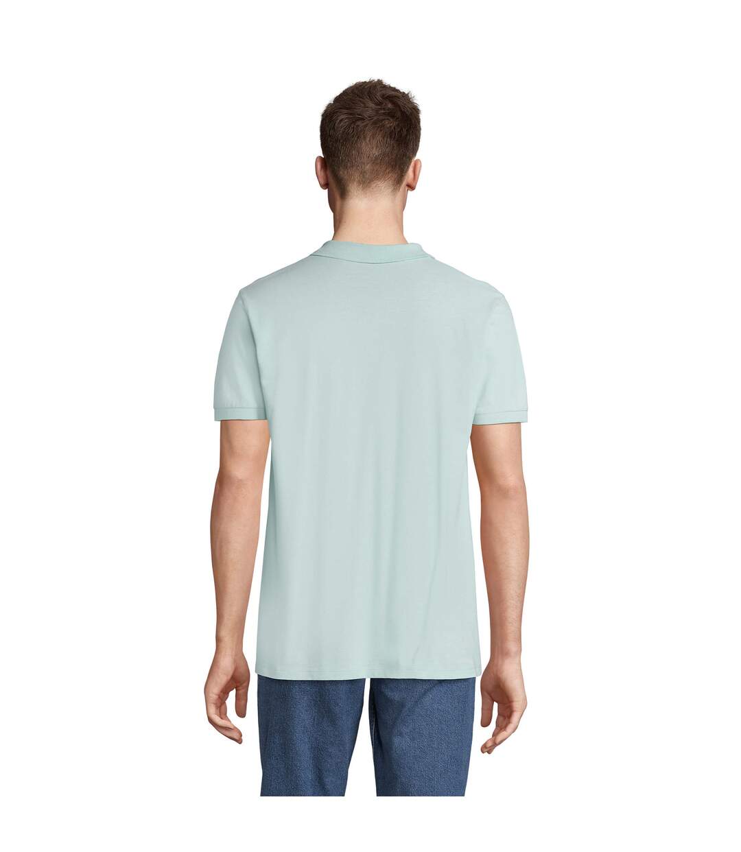 Polo Planet Homme Bleu SOLS-3
