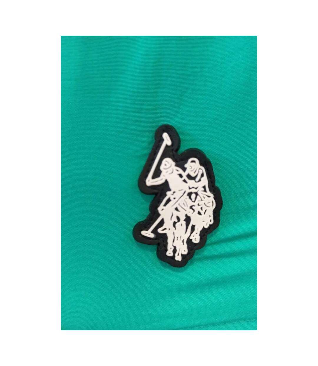 Short De Bain Motif/style Logo Homme Vert US Polo Assn-3