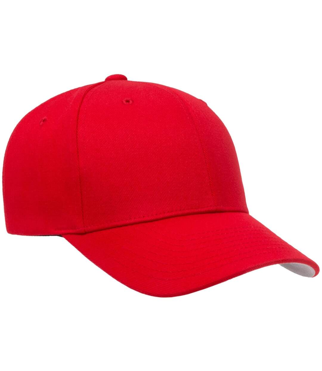 Casquette de baseball flexfit adulte rouge Yupoong-4