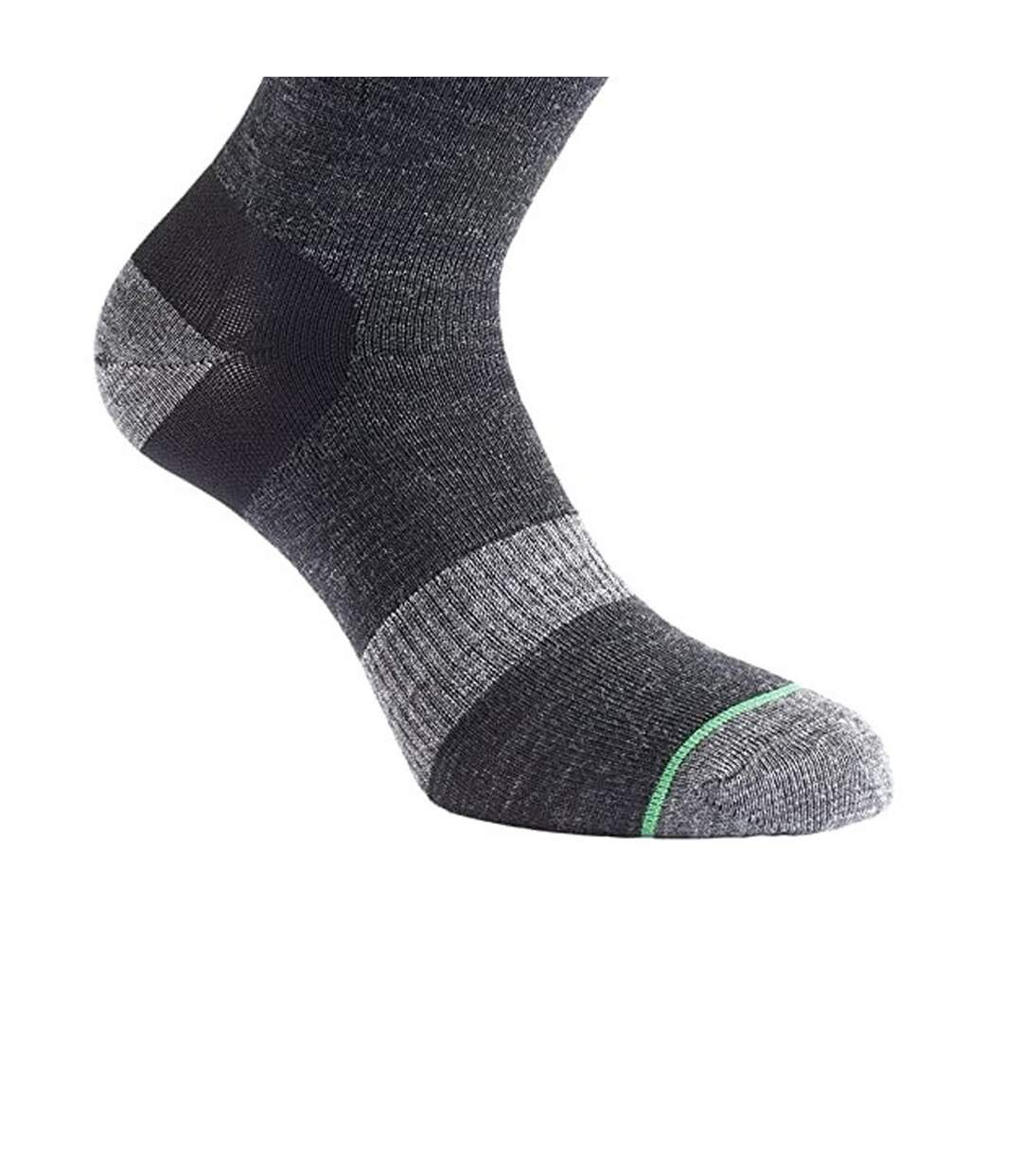 Mens approach walking socks charcoal grey 1000 Mile-2