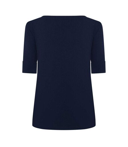 Womens/ladies Lauren Judy T-shirt Navy Ralph Lauren