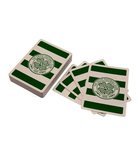 Celtic FC - Jeu de cartes (Blanc / Vert) (Taille unique) - UTTA10343