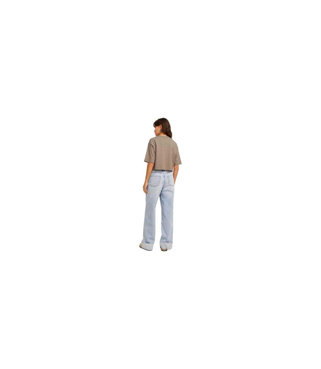 Haut Court Motif/style Uni Femme Marron JJXX-1