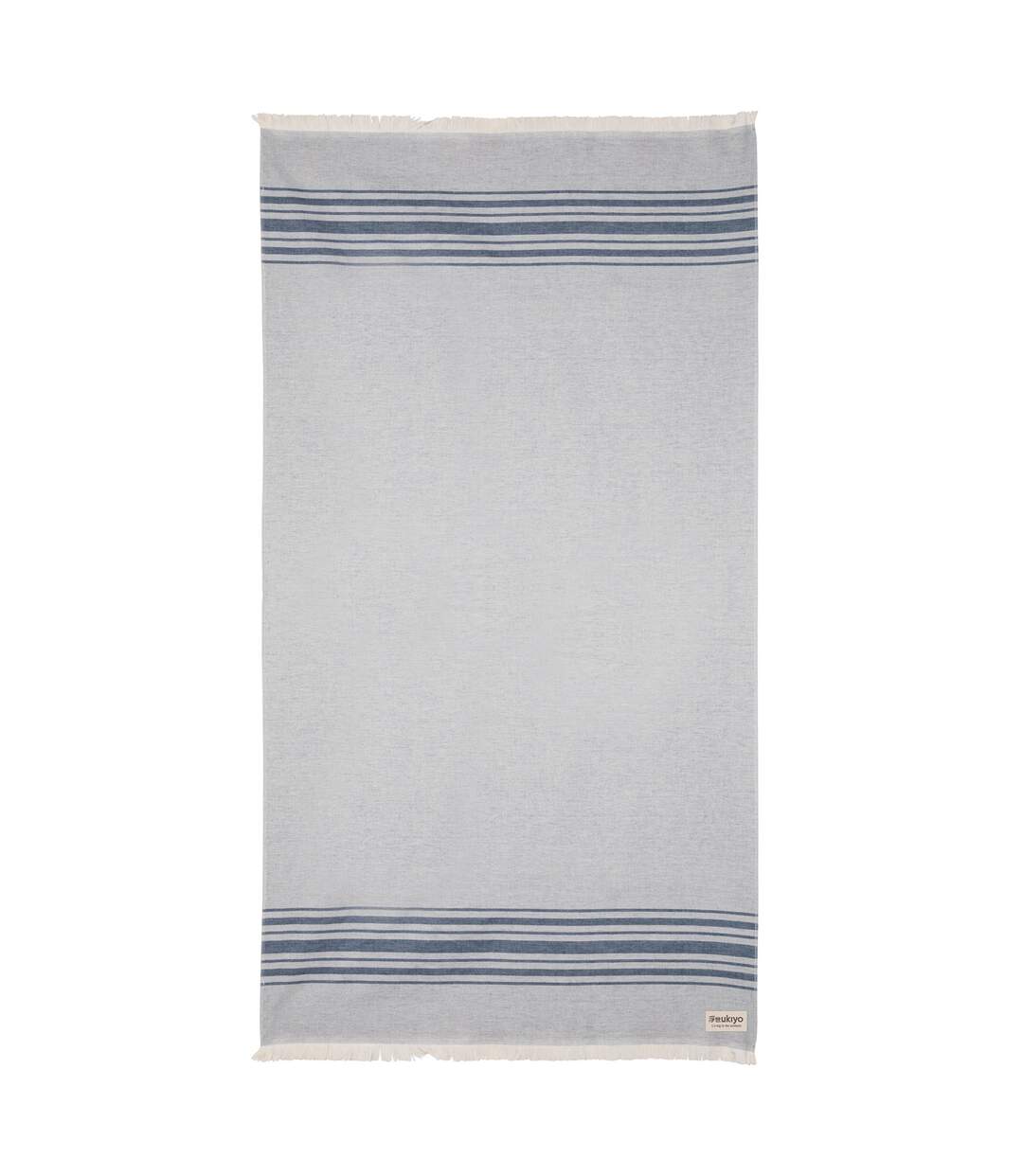 Yumiko aware hammam bath towel navy Ukiyo-2