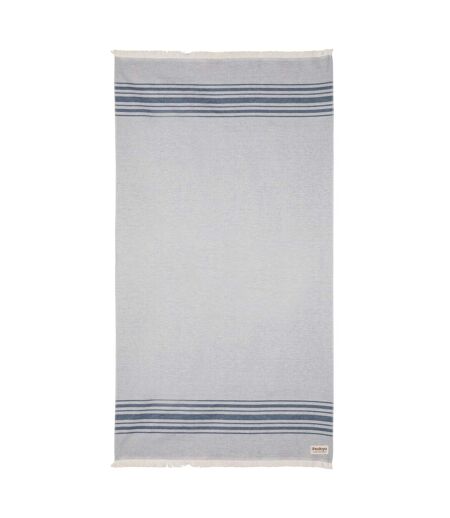 Yumiko aware hammam bath towel navy Ukiyo