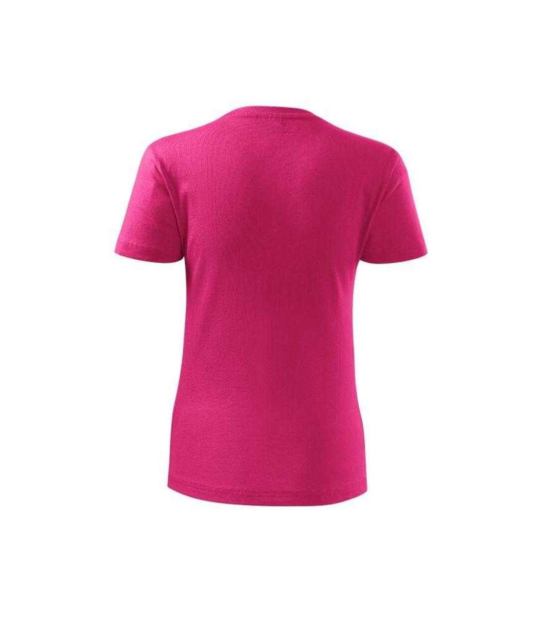 T-shirt Motif/style Classique Femme Rose Malfini-2