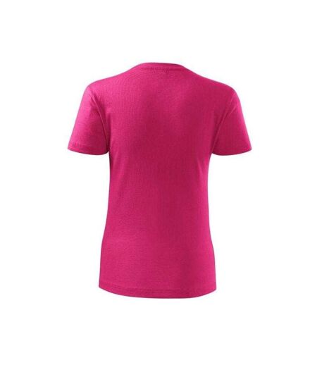 T-shirt Motif/style Classique Femme Rose Malfini