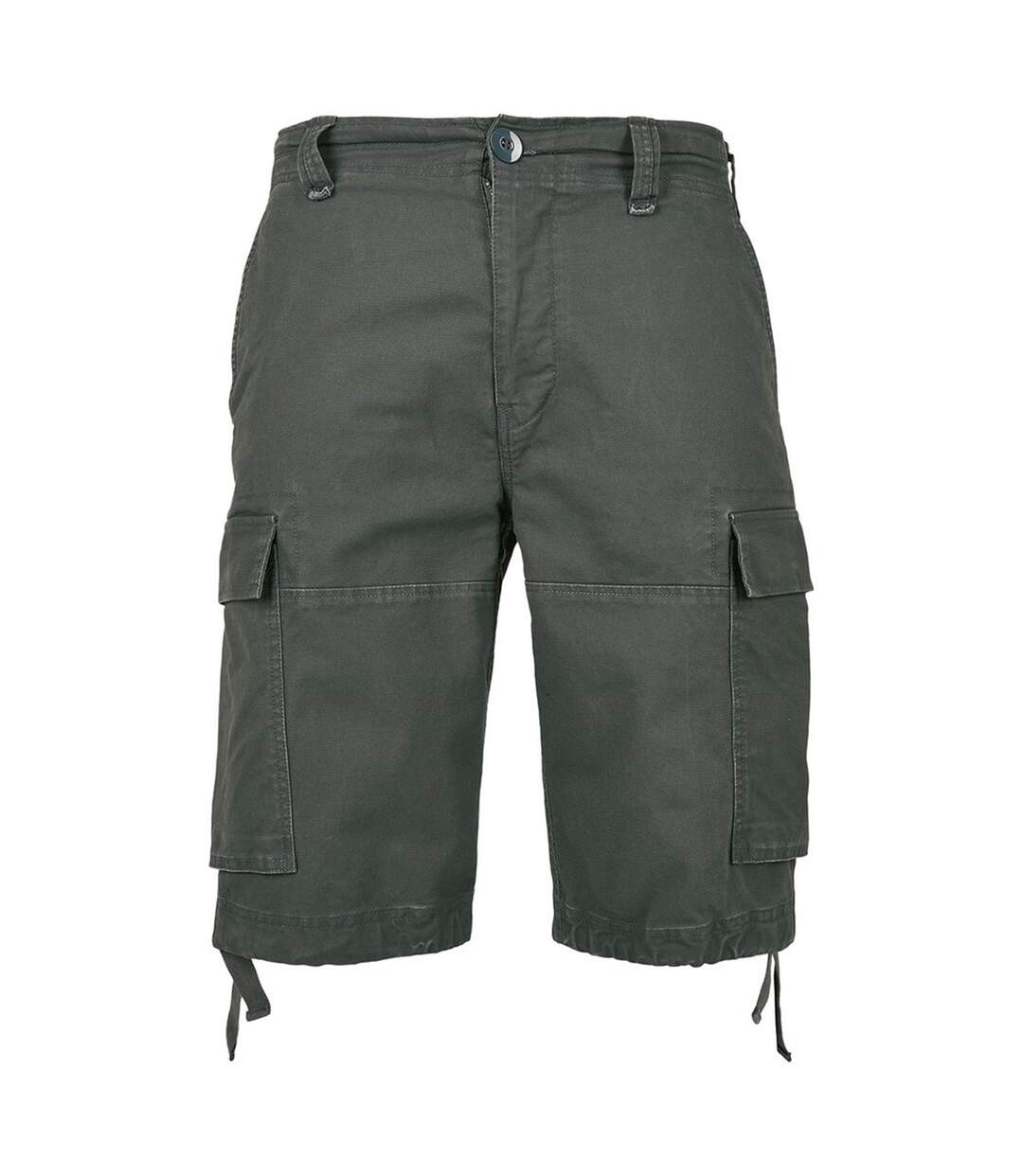 Short À Poches Homme Anthracite Build Your Brand-1