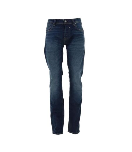 Jean droit bleu brut homme teddy smith 10117266dl34