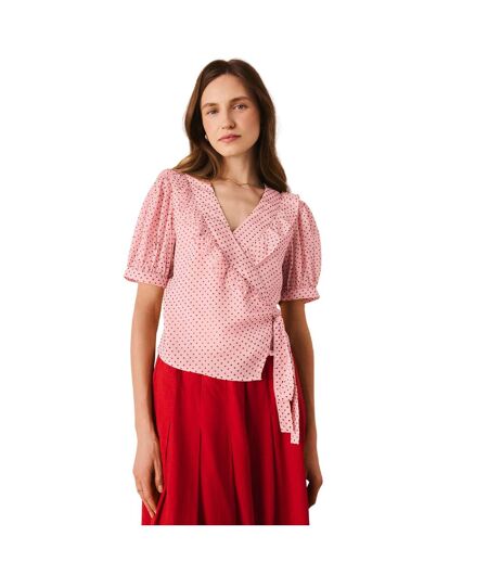 Blouse Motif/style À Pois Femme Rose Cath Kidston