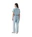 Combinaison Manches Courtes Femme Bleu Levis-3