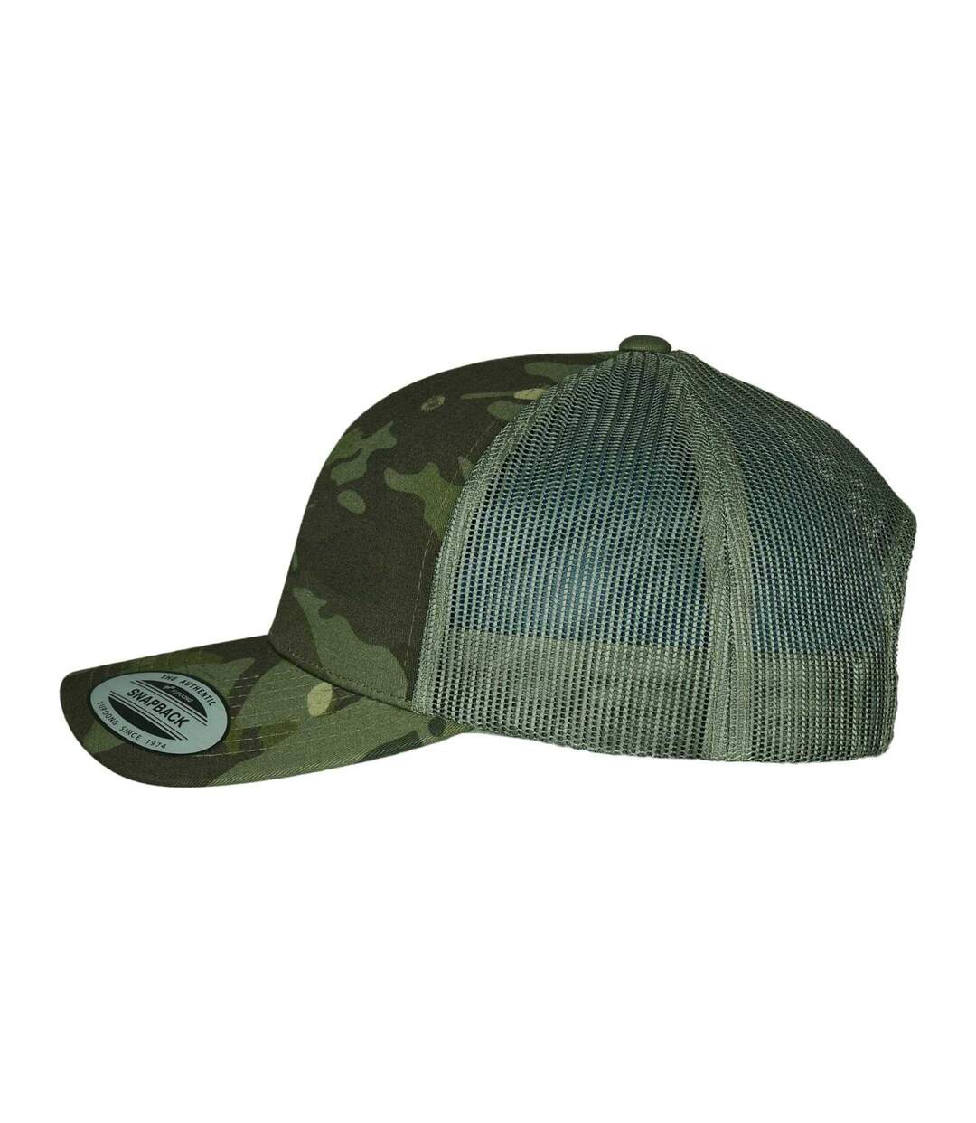 Casquette Trucker Motif/style Rétro Adulte Multicam Tropic Flexfit-3