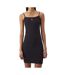 Robe noire femme calvin klein jeans slub texturée - l-1