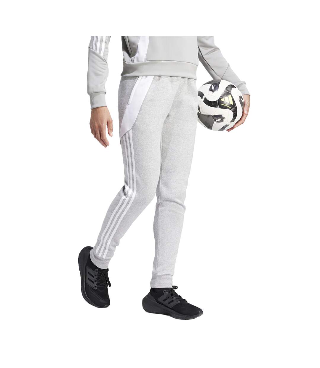 Pantalon De Jogging Tiro Femme Gris Adidas-3