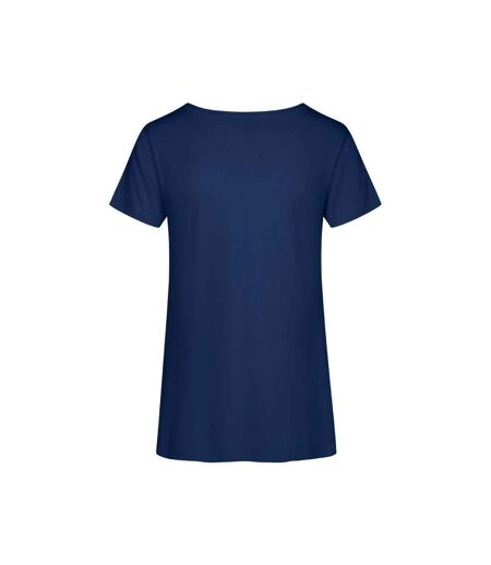 T-shirt Premium Femme Bleu Marine Français Promodoro