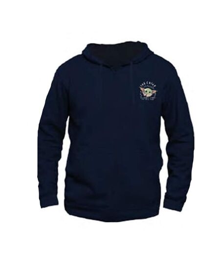 Veste À Capuche Homme Bleu Marine Star Wars The Mandalorian