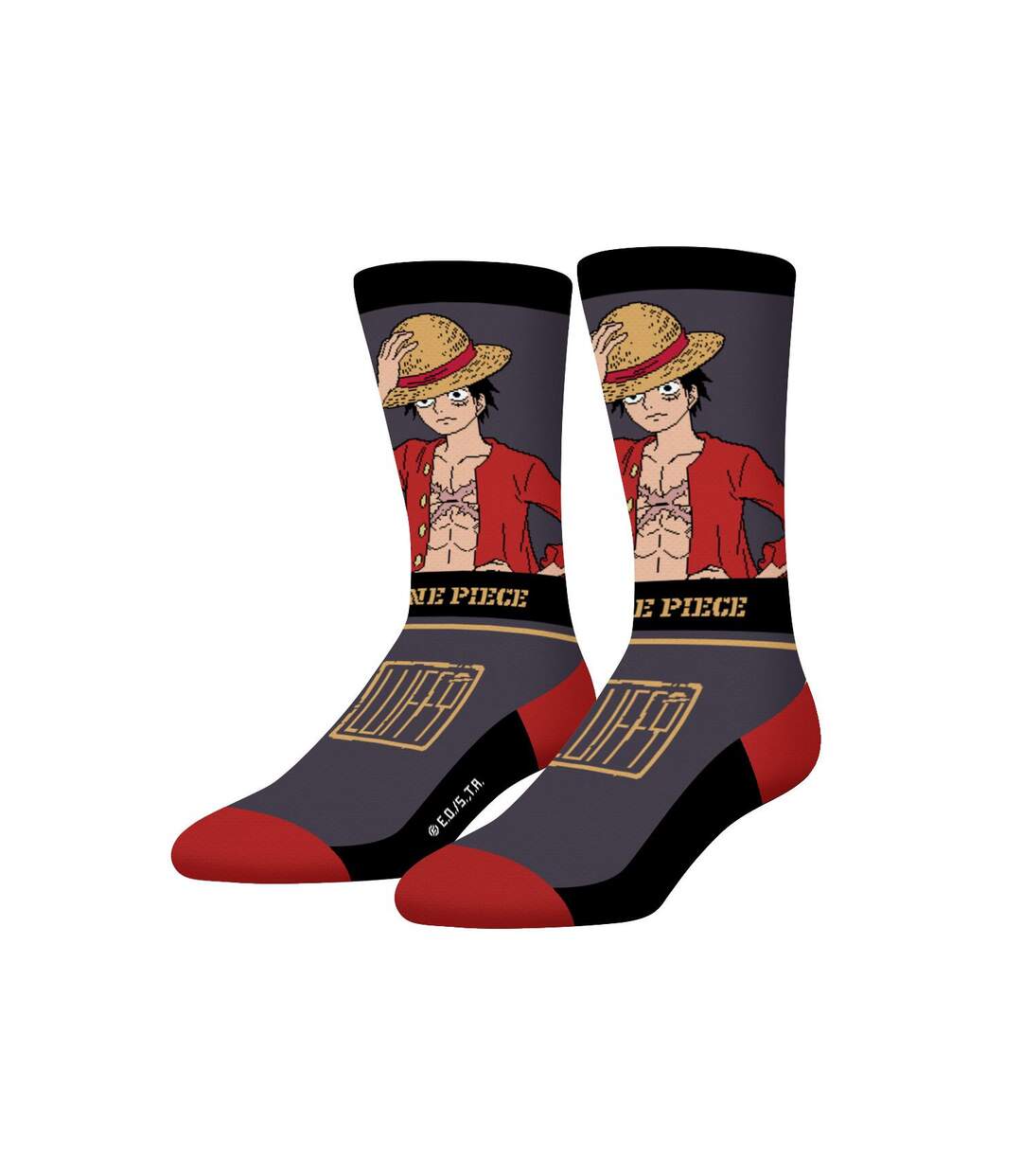 Lot de 4 paires de chaussettes One Piece Freegun-2