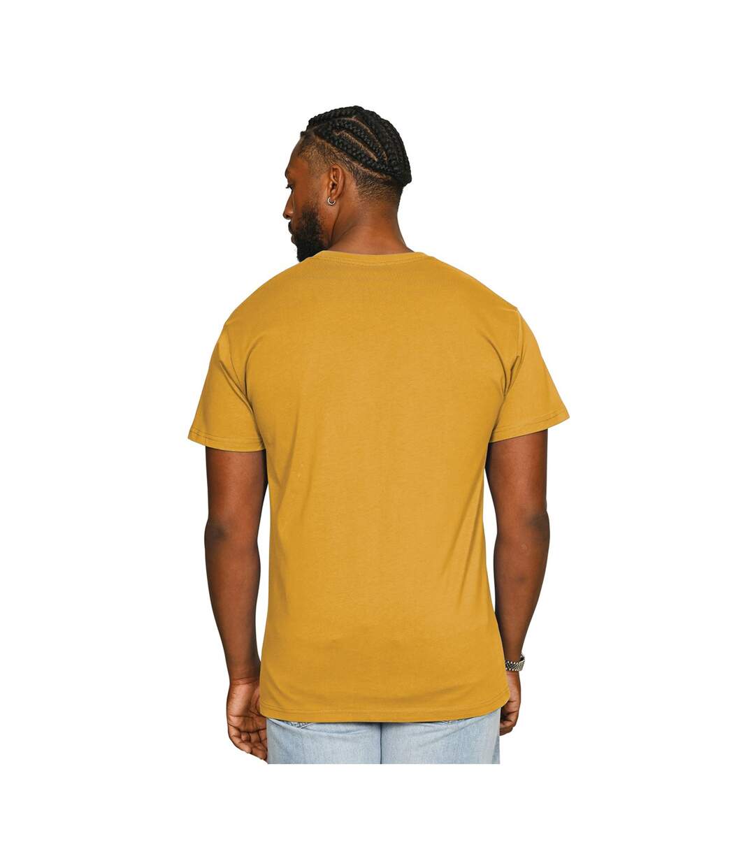 T-shirt Supreme Adulte Moutarde Casual Classics-2