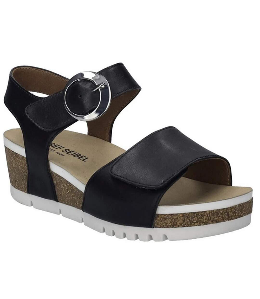 Sandales Quinn Femme Noir Josef Seibel-1
