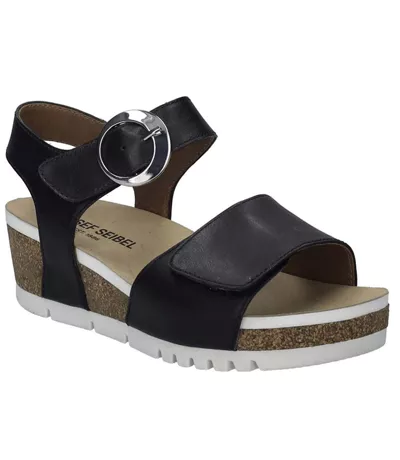 Sandales Quinn Femme Noir Josef Seibel
