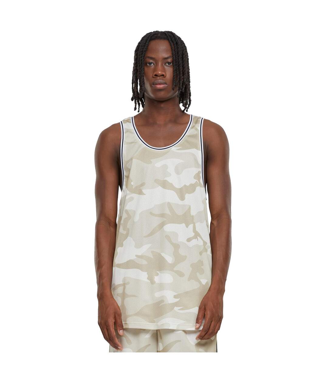 Débardeur Motif/style Camouflage Homme Sable Camouflage Urban Classics-3