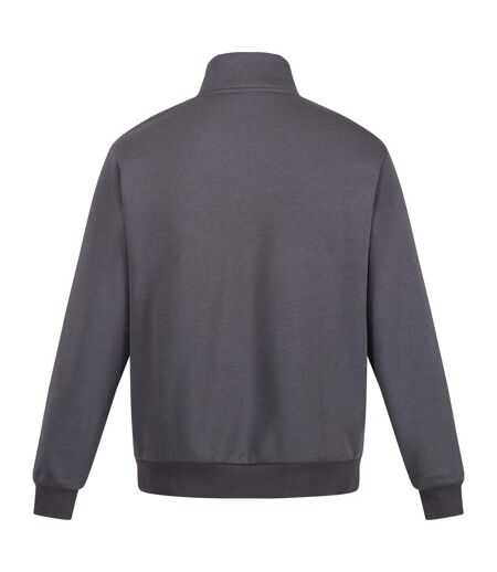Regatta Mens Pro Quarter Zip Sweatshirt (Seal Grey)