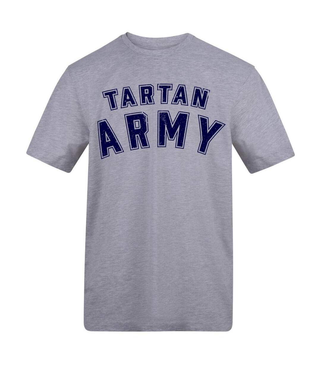 T-shirt Motif/style Écosse Tartan Army Homme Gris AWD-1