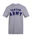 T-shirt Motif/style Écosse Tartan Army Homme Gris AWD-1