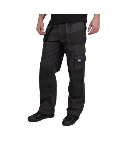 Pantalon À Poches Homme Gris Noir Lee Cooper