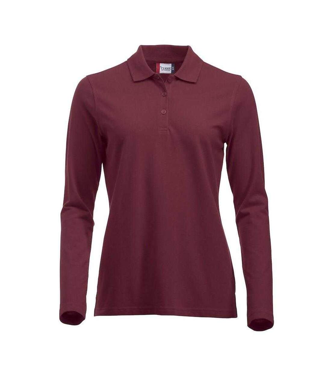 Polo Classic Marion Femme Bordeaux Clique-1