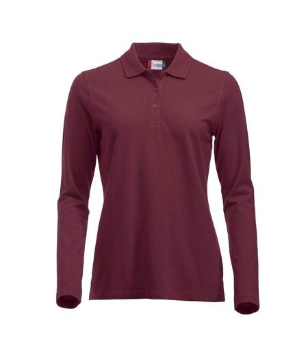 Polo Classic Marion Femme Bordeaux Clique