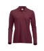 Polo Classic Marion Femme Bordeaux Clique-1