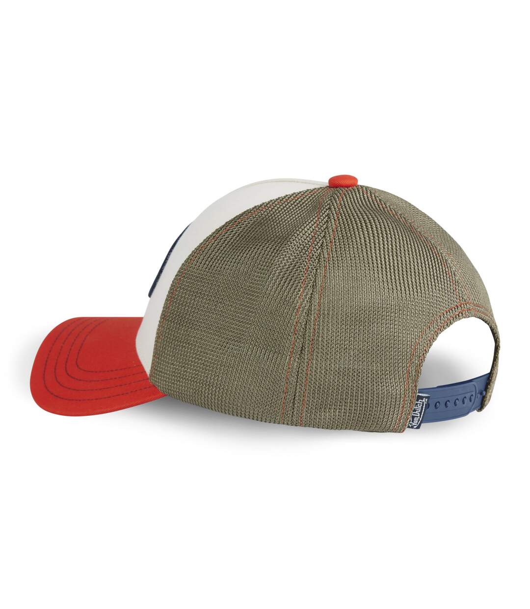 Casquette baseball avec filet et patch en bouclette et broderie Terry Vondutch-4