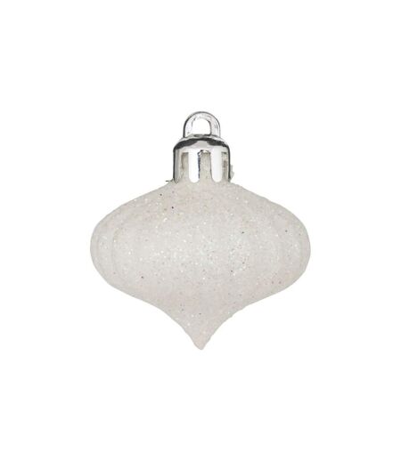 Kit 18 Pièces Déco Noël 21cm Rouge & Blanc