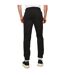 Unisex Adult Premium Combed Cotton Jogging Bottoms Black Casual Classics-1