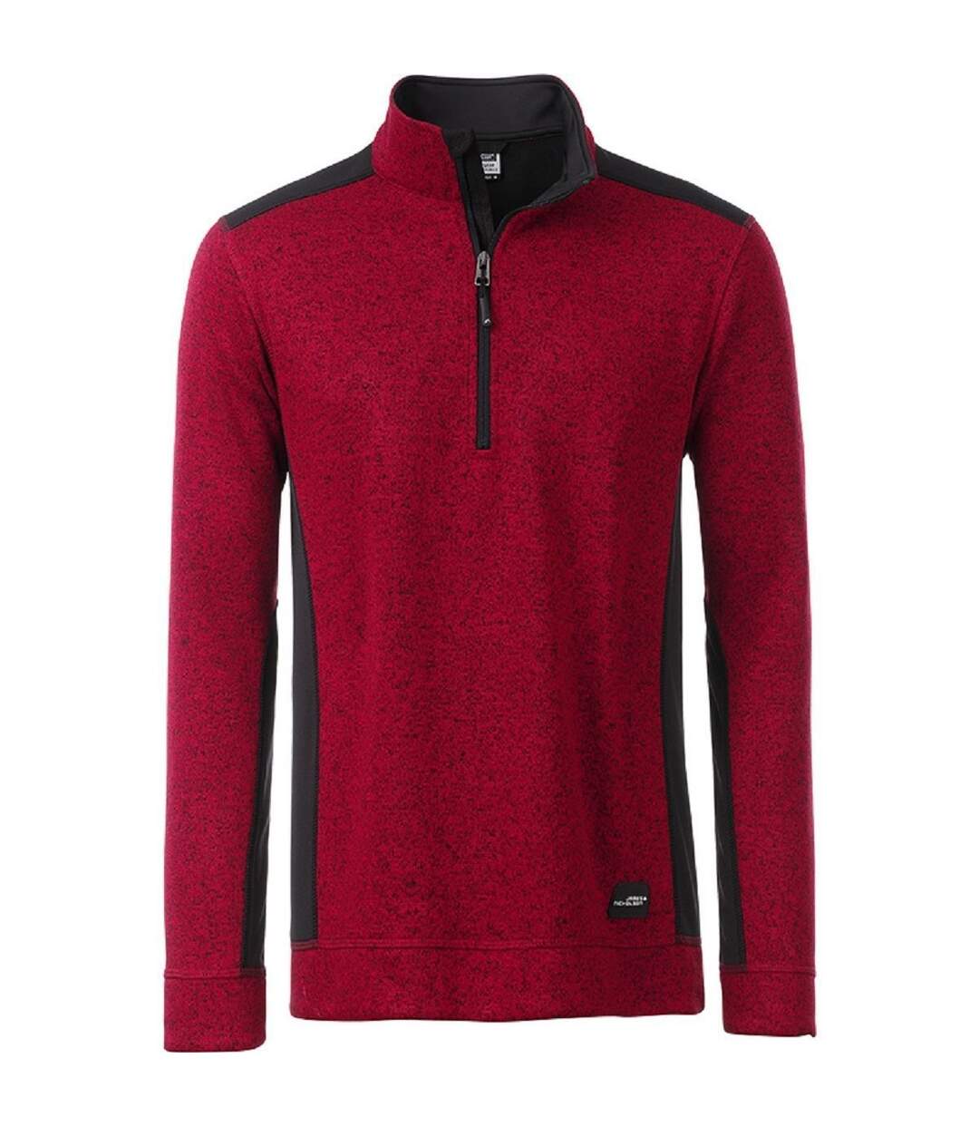 Sweat polaire de travail - JN864 - rouge