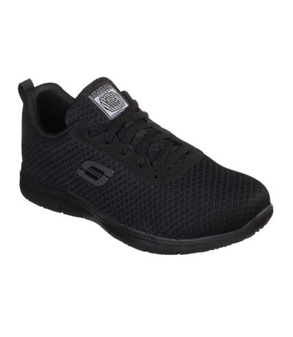 Skechers Womens/Ladies Genter Bronaugh Safety Work Sneaker (Black) - UTFS7180