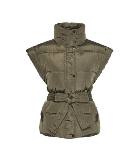 Blouson kaki femme pieces noora