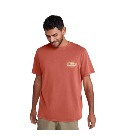T-shirt Chase Homme Orange Brûlé Animal