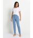 T-shirt manches courtes brodées coton stretch-3