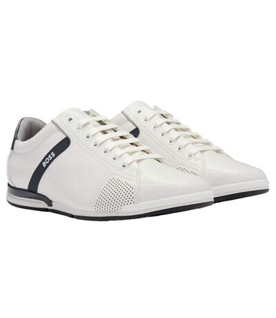 Mens Saturn Low Cut Trainers White Boss