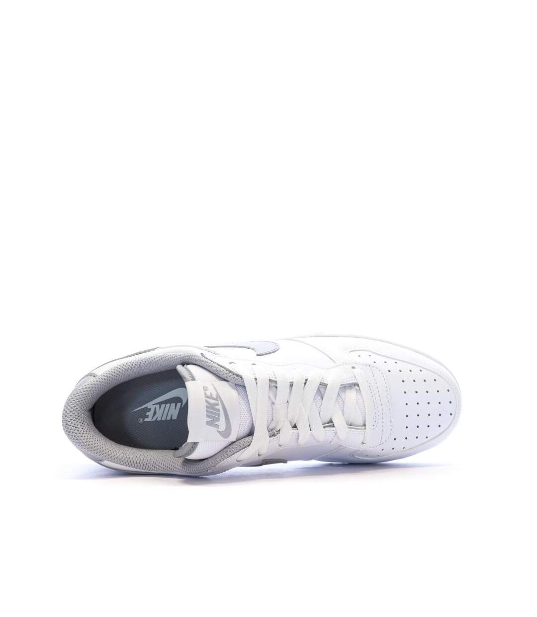 Baskets blanches/grises homme nike big nike low-4
