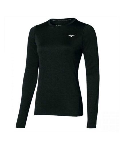 T-shirt Manches Longues Impulse Core Femme Noir Mizuno