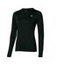 T-shirt Manches Longues Impulse Core Femme Noir Mizuno-1