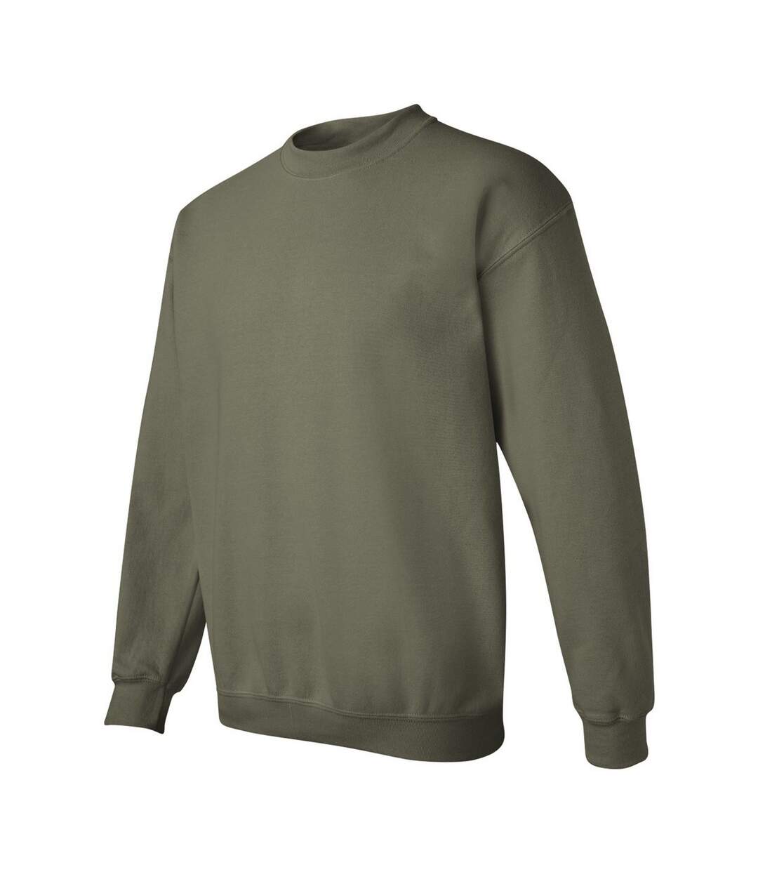 Unisex Adult Heavy Blend Crew Neck Sweatshirt Military Green Gildan-3