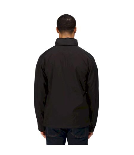 Regatta Mens Hydroforce 3-layer Membrane Waterproof Breathable Softshell Jackets (Black/Black) - UTBC814
