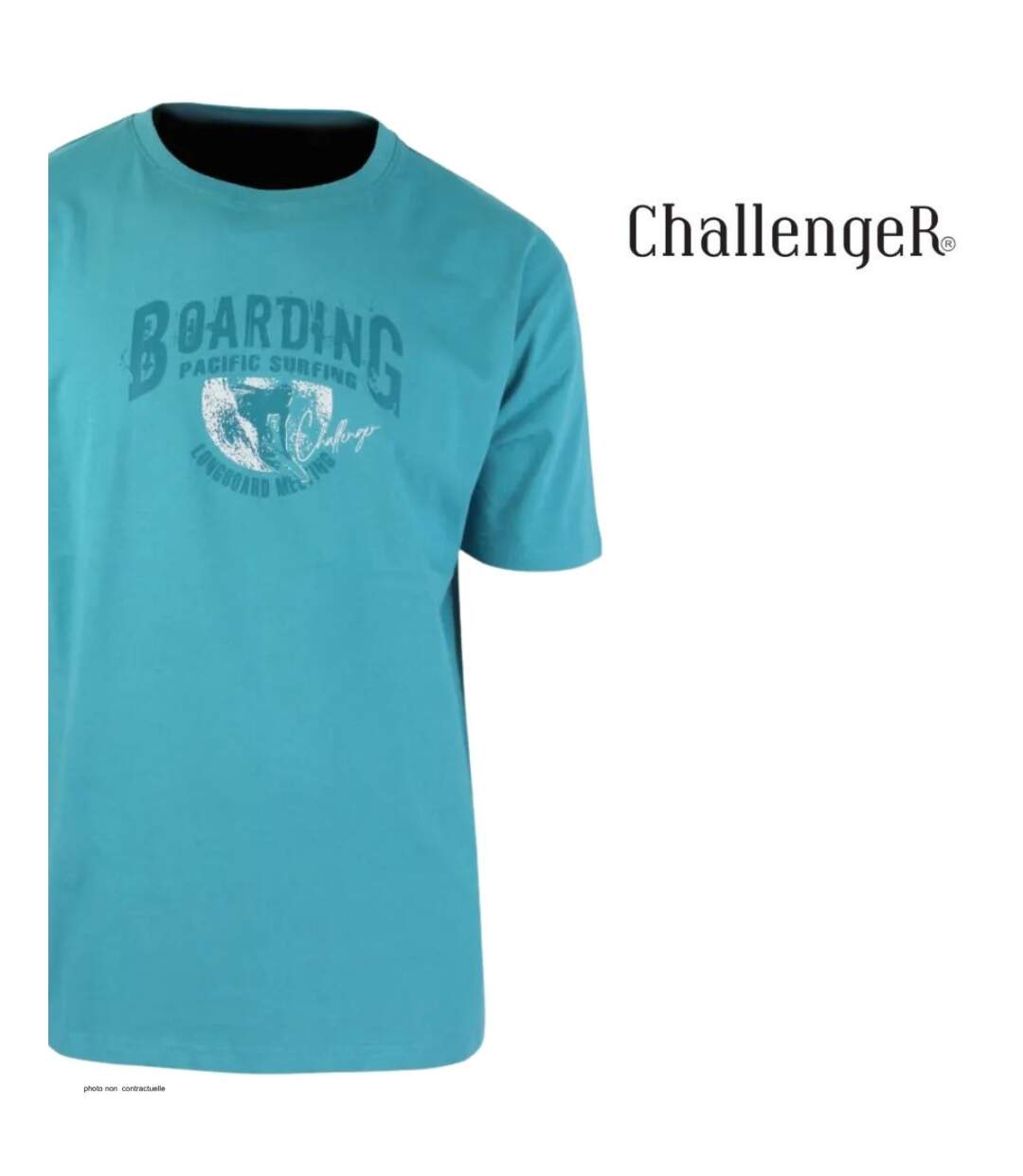 CHALLENGER SOMBRERO2 - Tee-shirt imprimé manches courtes en coton peigné douceur absolue-4