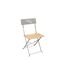 Lot de 2 Chaises Pliantes Bella Vita 81cm Taupe