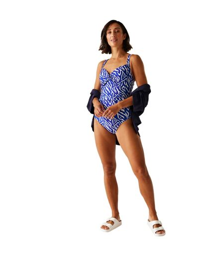 Maillot de bain 1 pièce sakari femme bleu vif Regatta